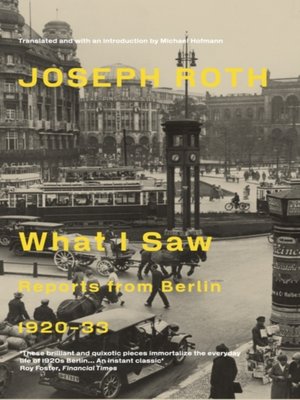 cover image of What I Saw